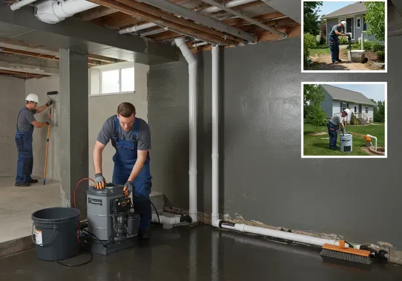 Basement Waterproofing and Flood Prevention process in Haskell, TX